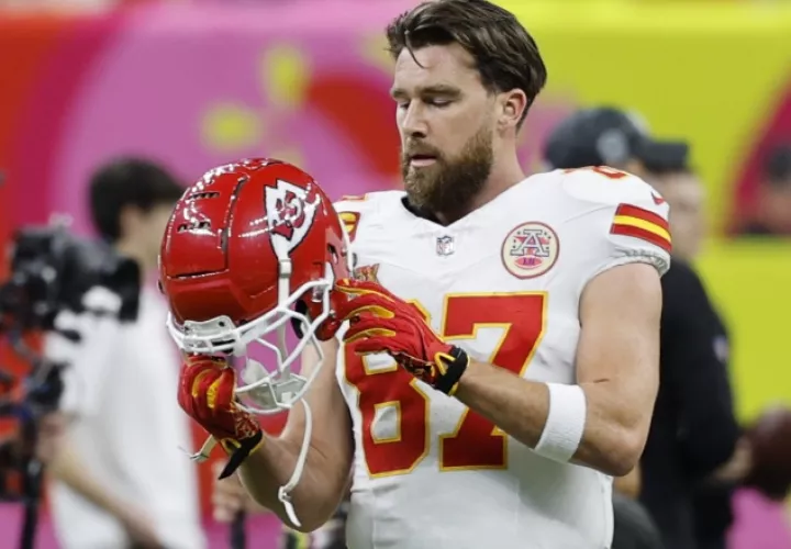 Travis Kelce, jugador de los Chiefs. Foto:EFE