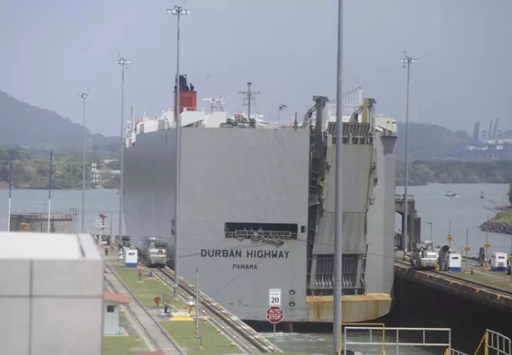 Canal de Panamá. Foto: EFE