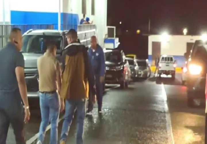 Los seis capturados serán llevados ante un Juez de Garantías en el Sistema Penal Acusatorio de la Costa Atlántica. Foto. Policía Nacional