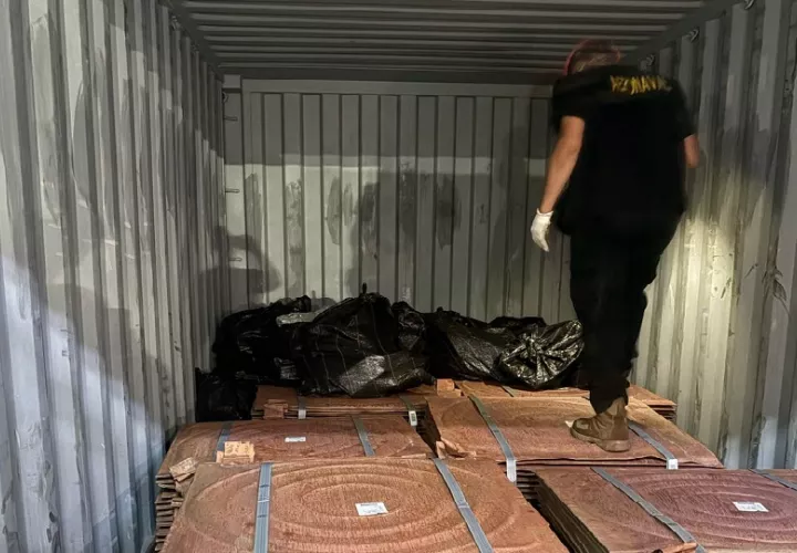 Las autoridades investigan en qué lugar fue contaminado el contenedor. Foto. Senan