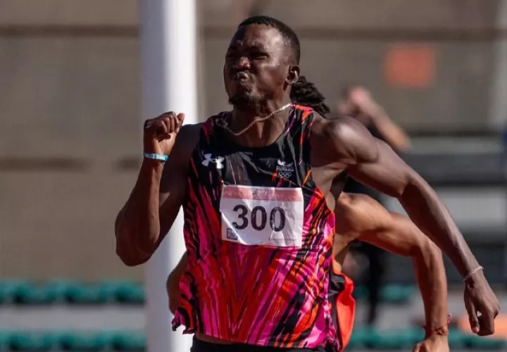 Arturo Deliser ganó bronce para Panamá en los 200 metros planos Foto: COP