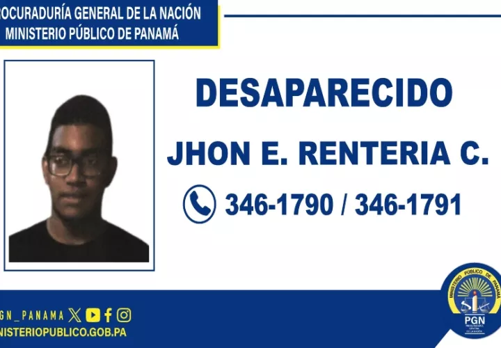 Fiscalía pide apoyo para ubicar desaparecidos. Foto: Cortesía. 