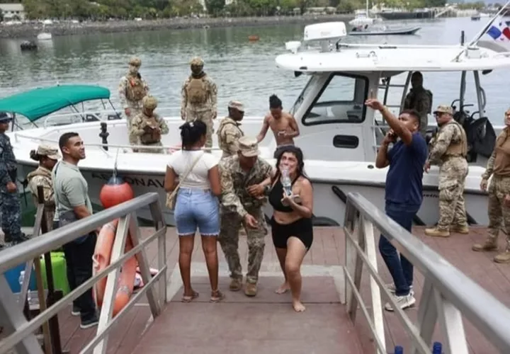 Labores de rescate. Foto: Cortesía