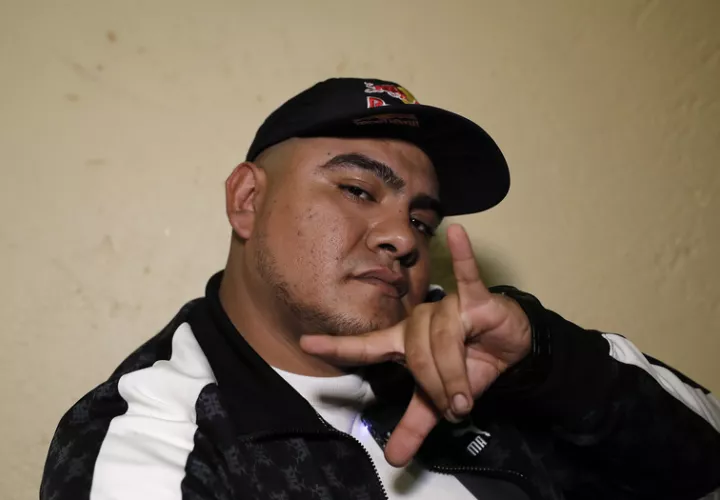 El rapero mexicano Aczino. Foto: EFE