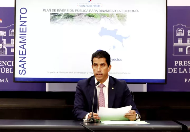 José Ramón Icaza, ministro para Asuntos Canal de Panamá. Foto: Cortesía