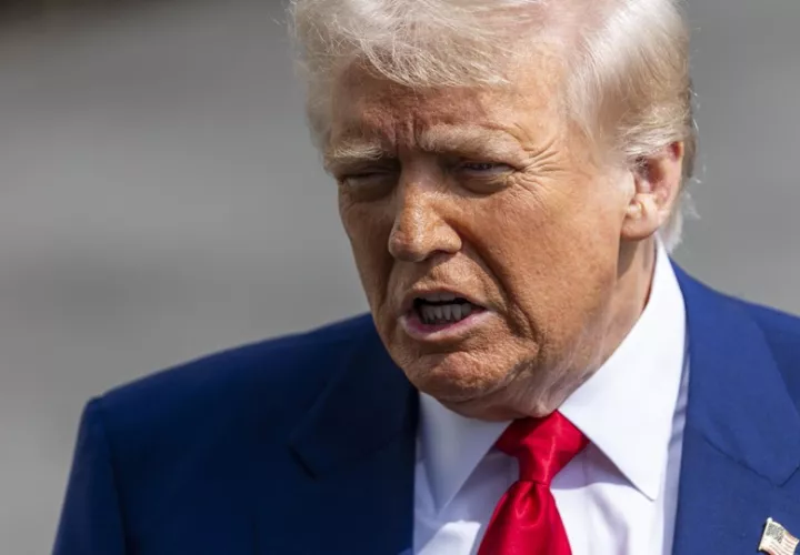Donald Trump recordó las múltiples empresas que debe dirigir Musk. Foto: EFE