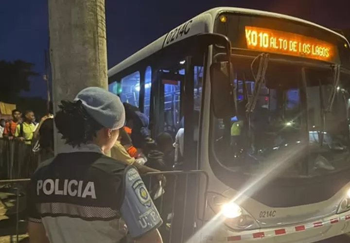 El servicio del Metro Bus en Altos de Los Lagos fue suspendido desde inicios desde este año. Foto. Archivo