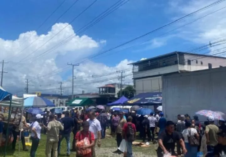 A la región llegaron los camiones con alimentos para la agro ferias. Foto. Cortesía