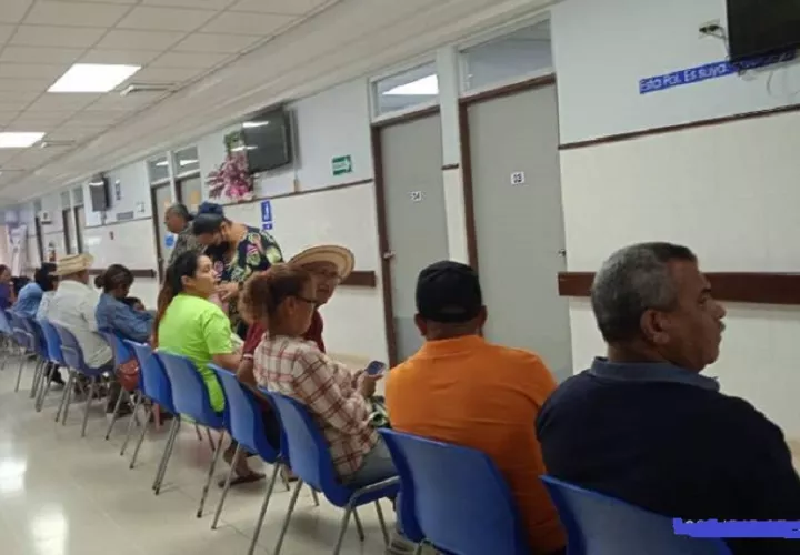 En las instalaciones de la provincia de Coclé los pacientes fueron atendidos. Foto. Cortesía 
