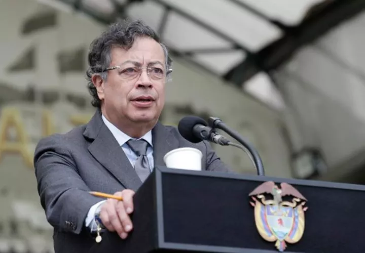 Gustavo Petro, presidente de Colombia. Foto: EFE