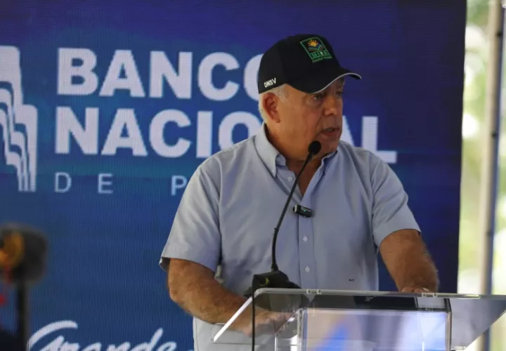 El ministro Roberto Linares hizo el anunció en la provincia de  Panamá Oeste.Foto: Cortesía