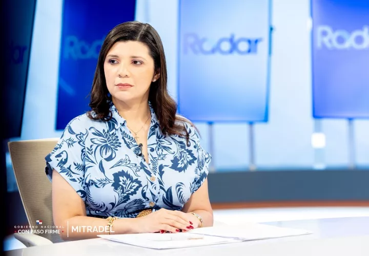 La ministra forma parte de una comisión de alto nivel que ha negociado con las partes en conflicto. Foto: Cortesía Mitradel