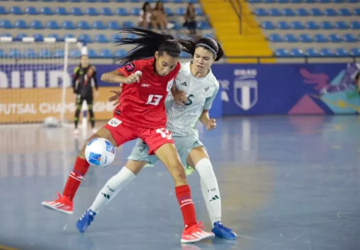 Panamá cayó ante México por 2-1. Foto: FPF