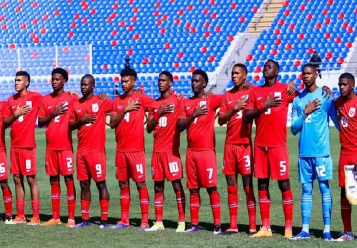 Jugadores del equipo panameño Sub-20, que podrían estar en la Copa  Maurice Revello. Foto: FPF