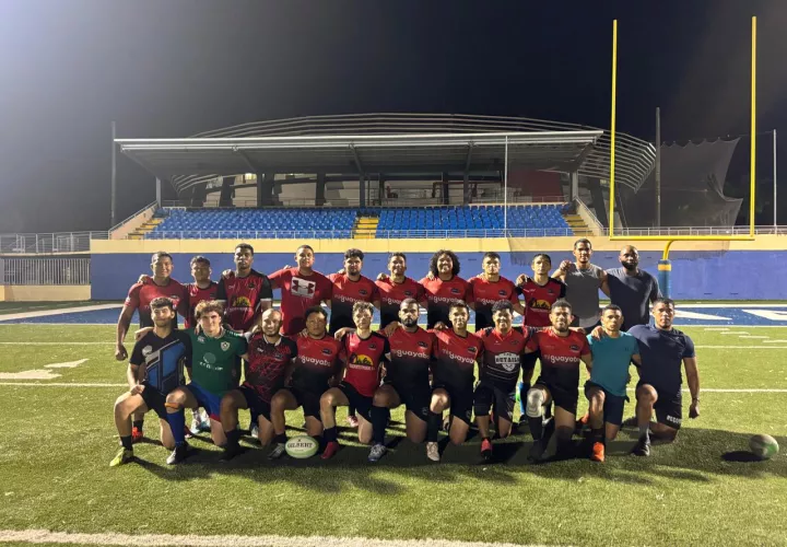 Equipo panameño de rugby. Foto: Cortesía