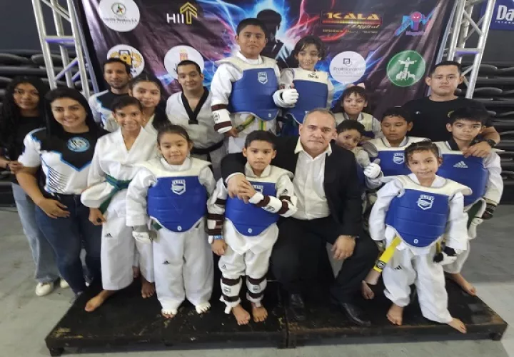 El torneo de taekwondo se realizó en Chiriquí. Foto: Cortesía
