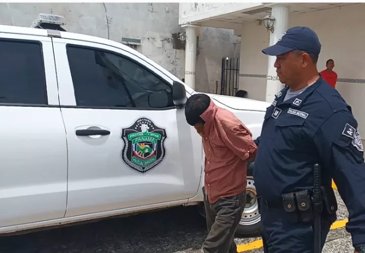 El hombre de 35 años, asesinó el fin de semana a un ciudadano de un machetazo en el cuello. Foto. Melquíades Váquez