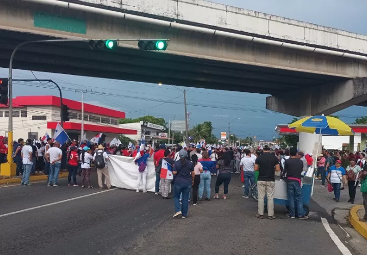 Las protestas se intensificarán a lo largo de esta semana. Foto. Melquíades Vásquez