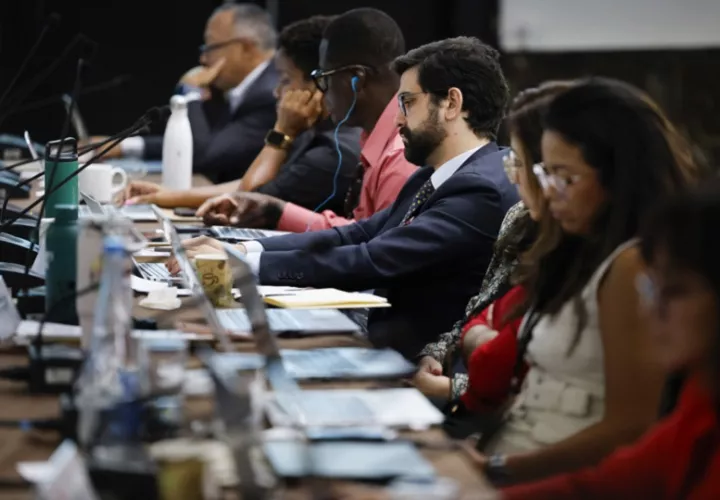 Asistentes a la Consulta Regional del Grupo de Estados de América Latina y el Caribe (Grulac). Foto: EFE