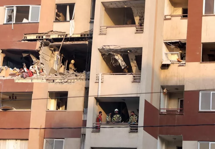 Ataque de Israel a Irán realizado en la madrugada del viernes. Foto: EFE 