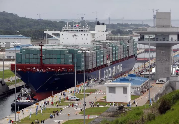 El Canal mantiene además su visión de "evolucionar hacia un 'hub' (nodo) logístico de clase mundial. Foto: EFE