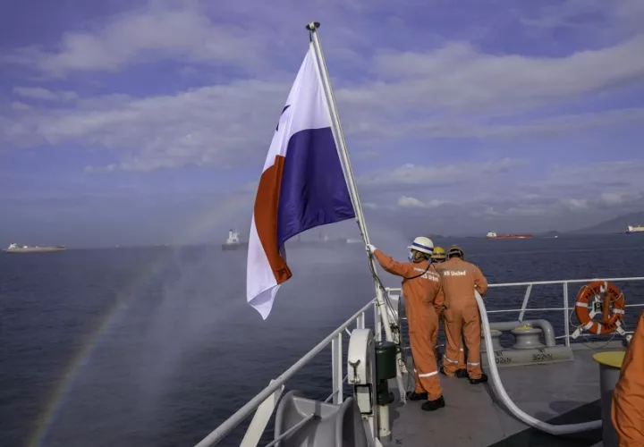  La nación cuenta con 8,822 buques con bandera panameña. Foto: Cortesía