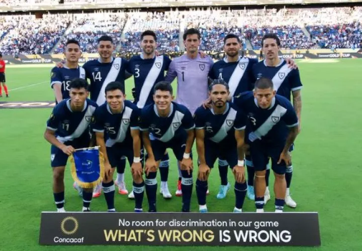 Selección de Guatemala. Foto: Twitter