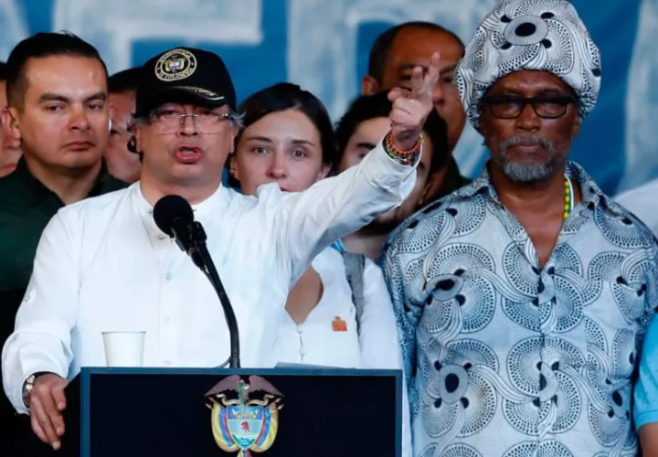 Gustavo Petro, presidente de Colombia. Foto: EFE