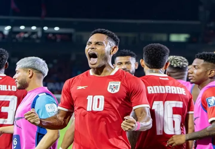 Ismael Díaz, jugador de Panamá. Foto: FPF