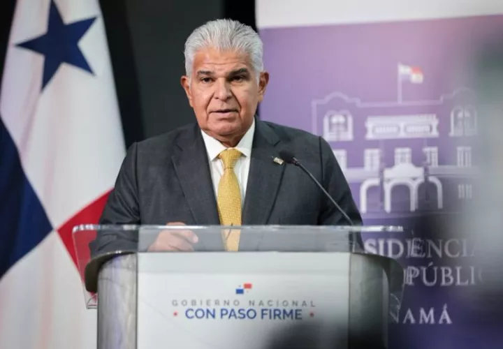 José Raúl Mulino, presidente de la República. Foto: Cortesía