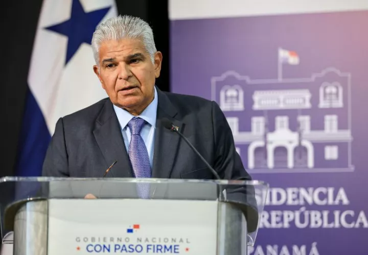 José Raúl Mulino, presidente de la República. Foto: Cortesía