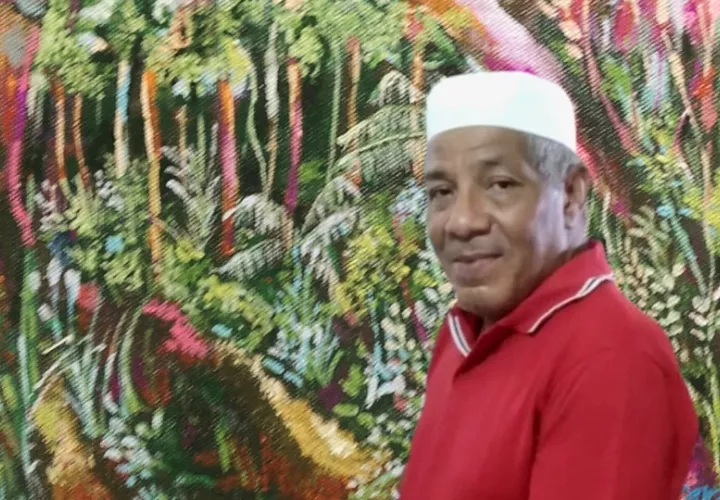 Rubén Contreras, artista plástico y profesor. Foto: Cortesía