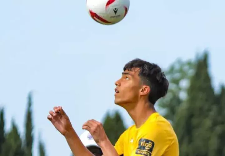 Martín Krug, jugador del equipo panameño Sub-20. Foto: FPF