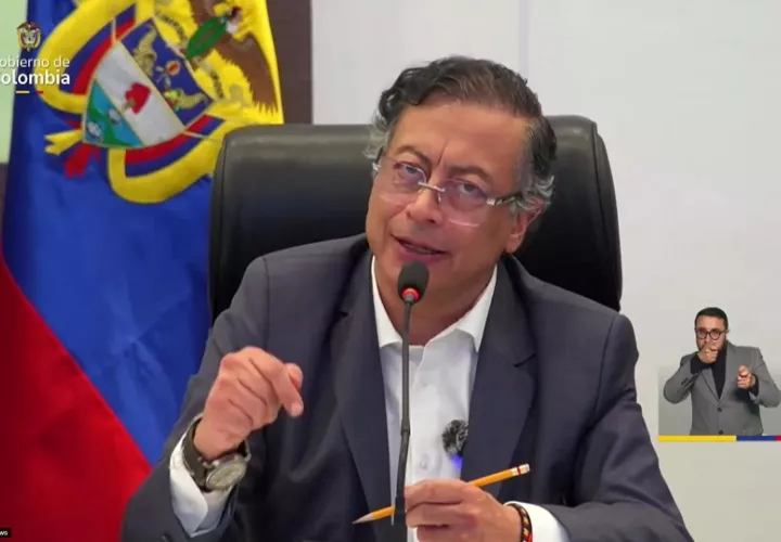  Gustavo Petro, presidente de Colombia, pide esclarecer el hecho. Foto: EFE