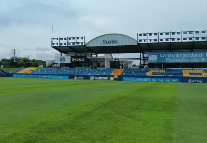 El estadio de la Universidad Latina será la casa del Sporting en la Liga de Campeones de la Concacaf. Foto: Cortesía