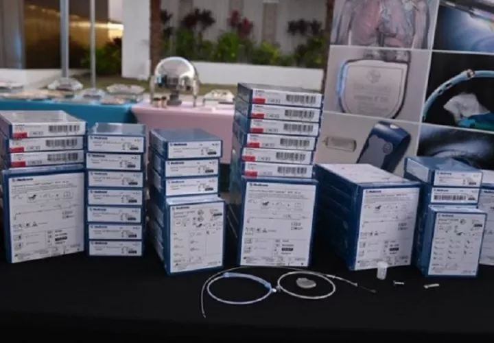 Insumos médicos adquiridos por la Caja de Seguro Social. Foto: Cortesía CSS