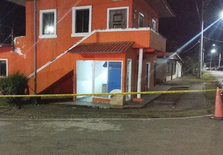Las autoridades desconocen el monto de lo hurtado. Foto. Policía Nacional