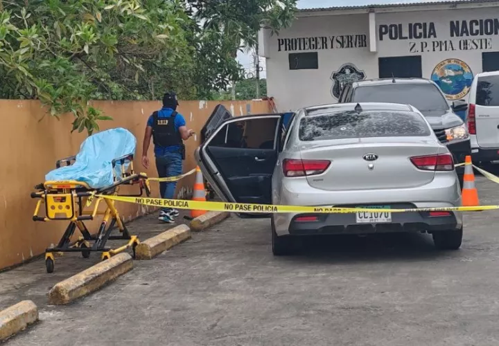  “Chinin” fue acribillado a tiros dentro de su automóvil. Foto: Eric Montenegro