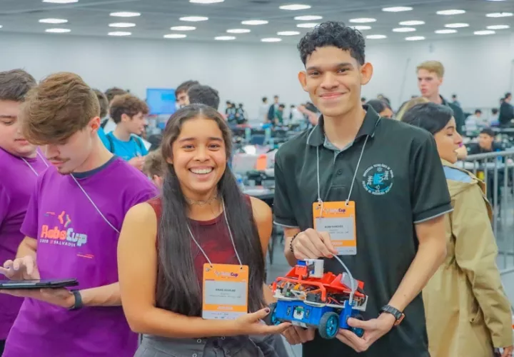 Delegación que representó a Panamá en la RoboCup 2025. Foto: Cortesía.