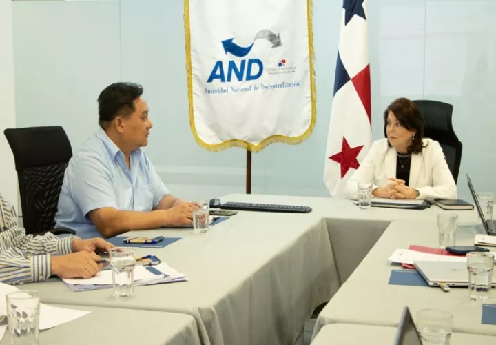  Alcalde del distrito de La Chorrera se reuné con la Autoridad Nacional de Descentralización. Foto: Cortesía.