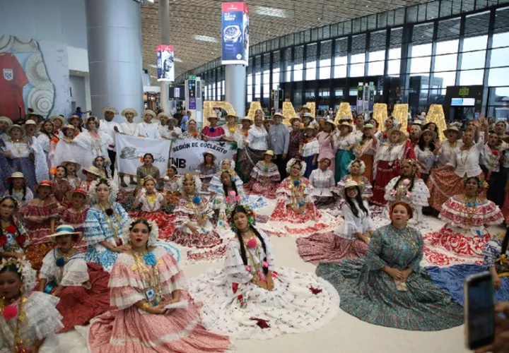 El evento incorporó espacios interactivos donde los pasajeros pudieron tomarse fotografías. Foto: Cortesía