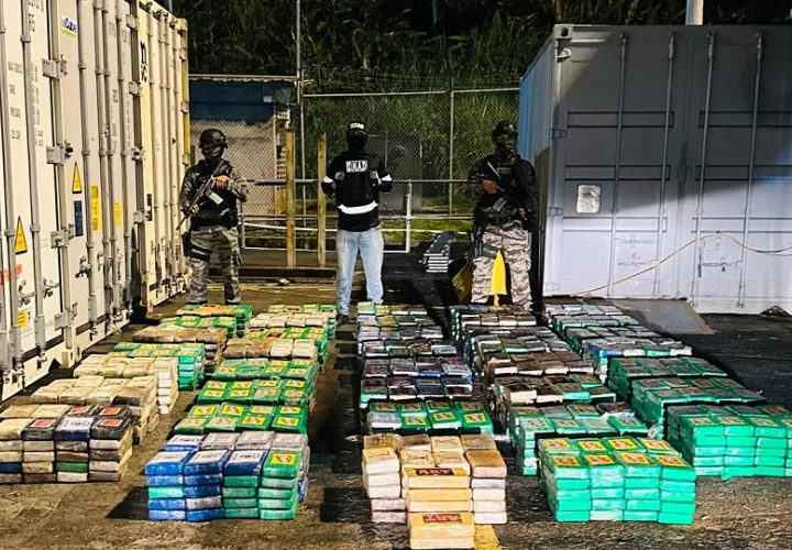 En ese caso, el cargamento tenía trazabilidad desde Panamá con destino a Surinam. Foto. Eric Montenegro