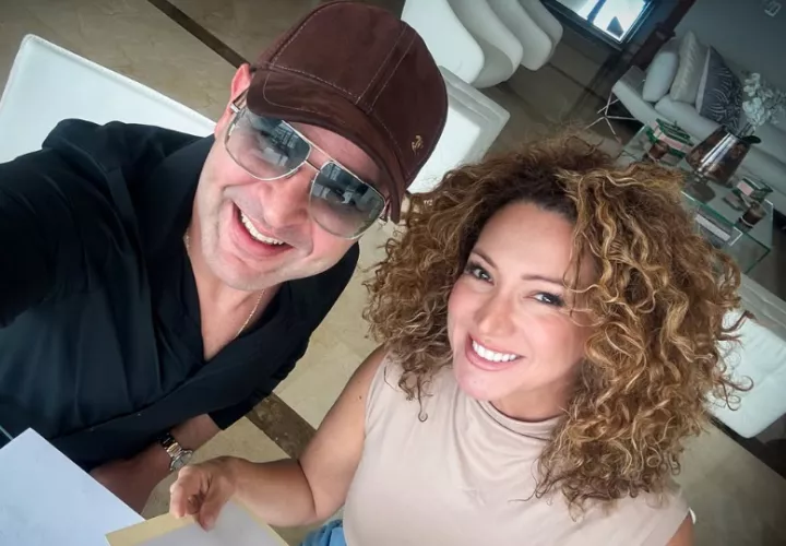 Benjamín Cohen y Erika Ender. Foto: Instagram / @benjamincohen.c