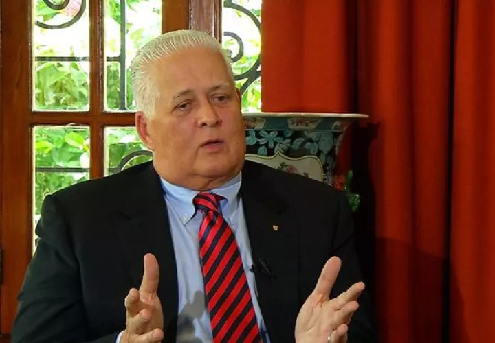 Ernesto Pérez Balladares, expresidente. Archivo