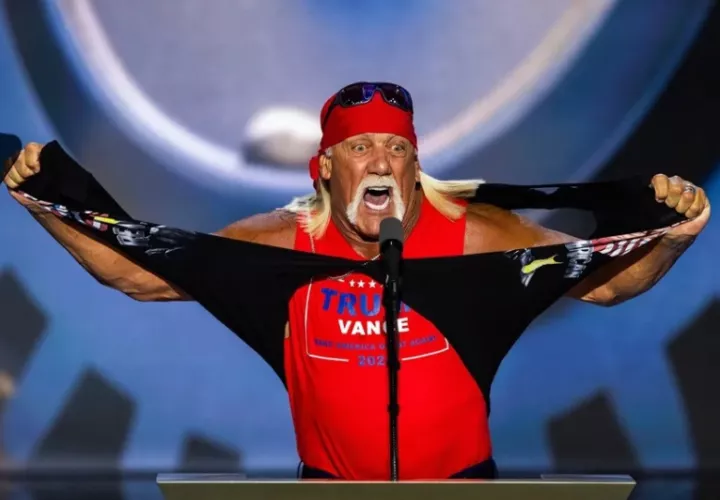 Terry Gene Bollea, conocido como Hulk Hogan. Foto: EFE / EPA / Jim Lo Scalzo
