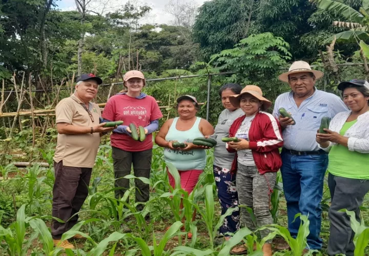 Productoras de proyectos agrícolas. Foto: Cortesía.  
