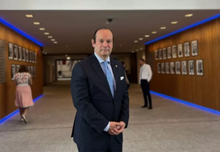  El canciller de Panamá, Javier Martínez-Acha. Foto: EFE
