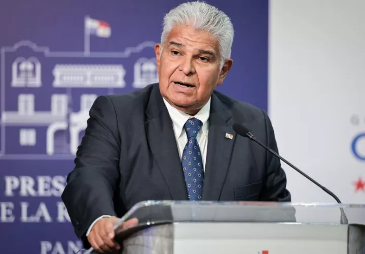 José Raúl Mulino, presidente de la República. Foto: Cortesía