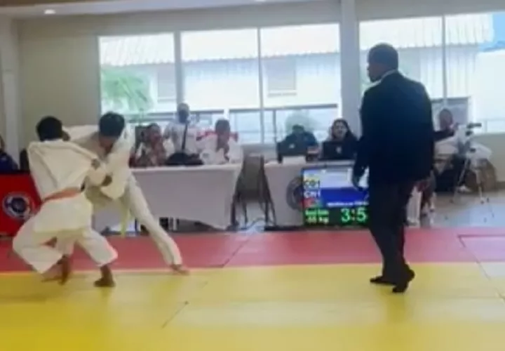 Torneo nacional de judo. Foto; Diómedez Sánchez
