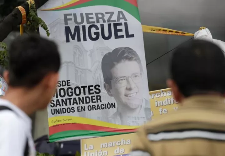  Miguel Uribe Turbay ha tenido una mejora clínica. Foto: EFE